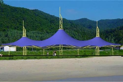膜结构建筑的透光性