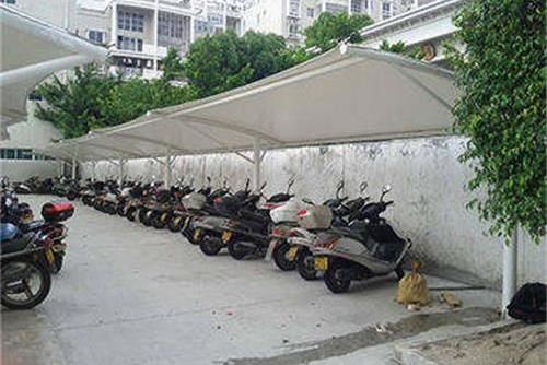 淮北膜结构车棚防雷措施